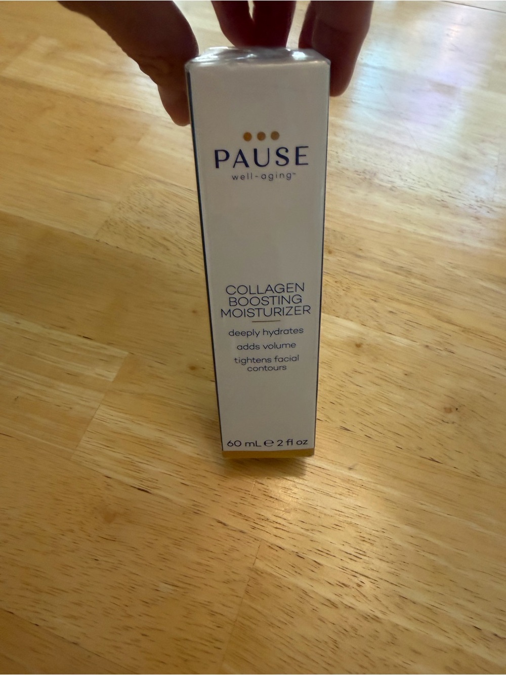 Pause Collagen Boosting Moisturizer — White Hydrating Cream